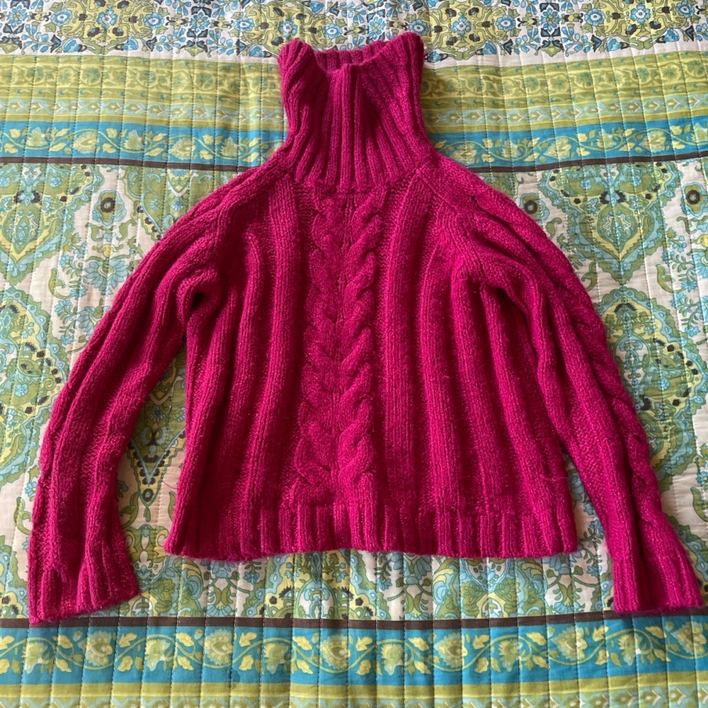 GAP Pink Knit Sweater